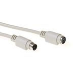 Intronics PS/2 Keyboard/Mouse extension cable, Ivory, 10m (AK3240)